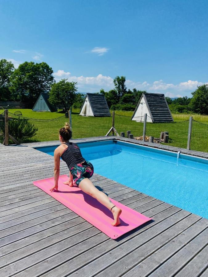 Greenvalleyglamping Sesce Pri Preboldu Kültér fotó